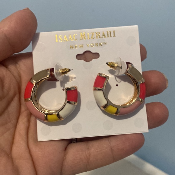 Isaac Mizrahi Set of 2 Earings NWT - Picture 3 of 4